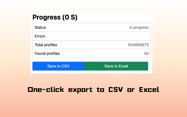 IGFollower Export Tool Demo